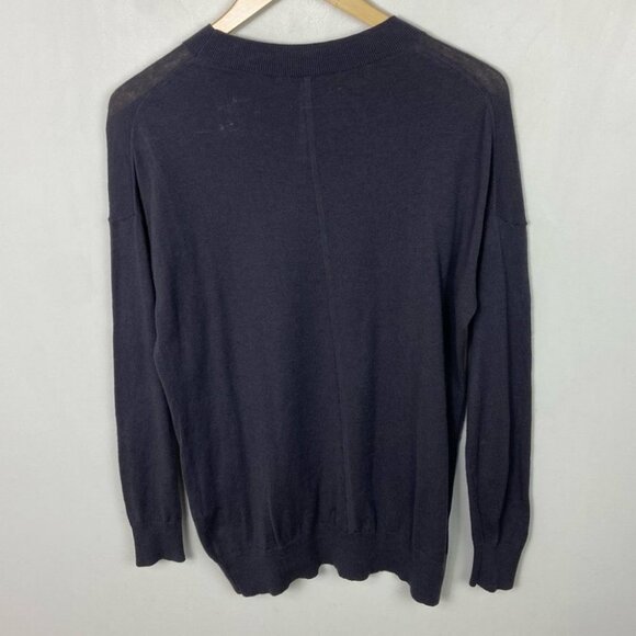 Aritzia Babaton Cashmere Crew Neck Long Sleeve‎ Sweater Size XXS The Group Knit - Picture 10 of 10